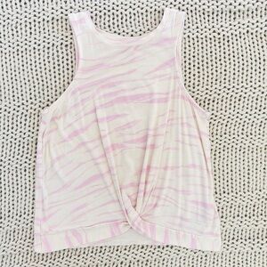 Old Navy Luxe Sleeveless Twist-Front Girls Top Size Small